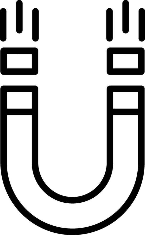 Magnet Vector Icon Design