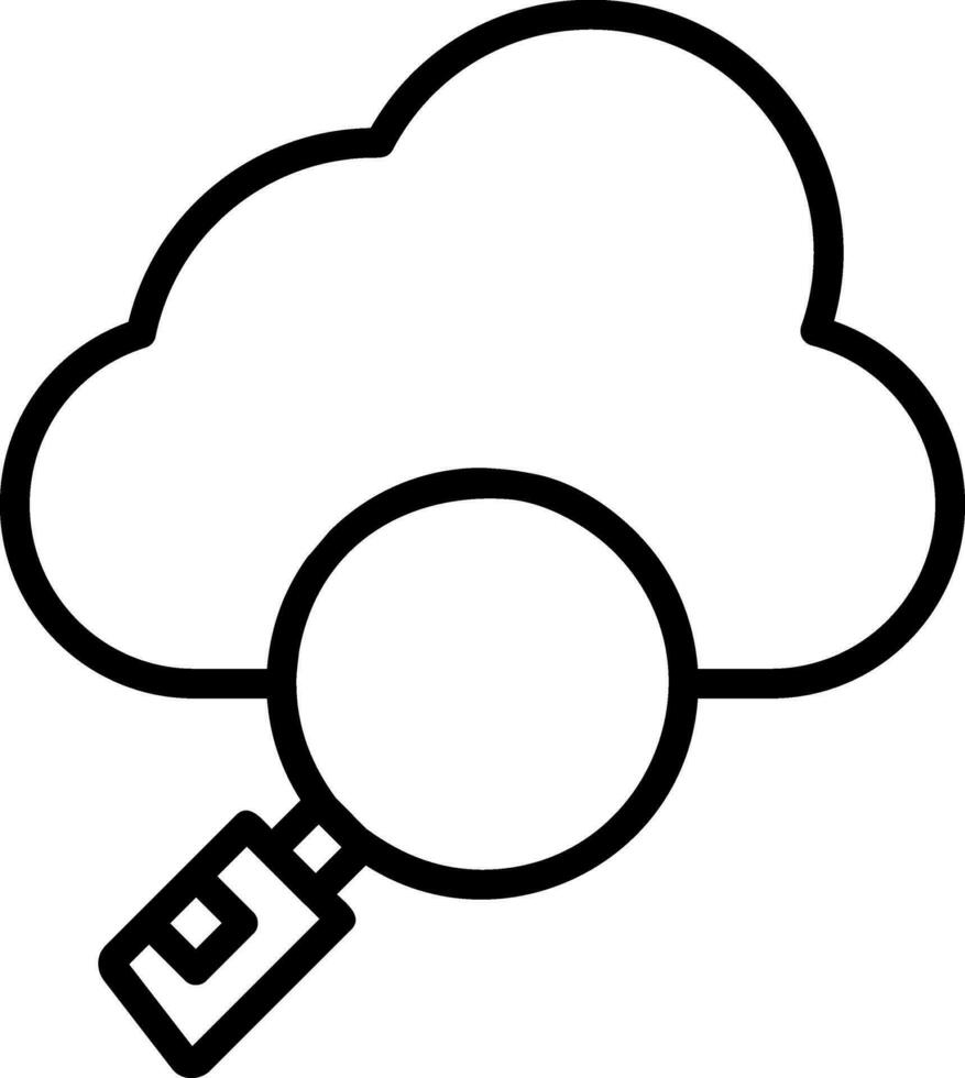 Cloud Vector Icon Design