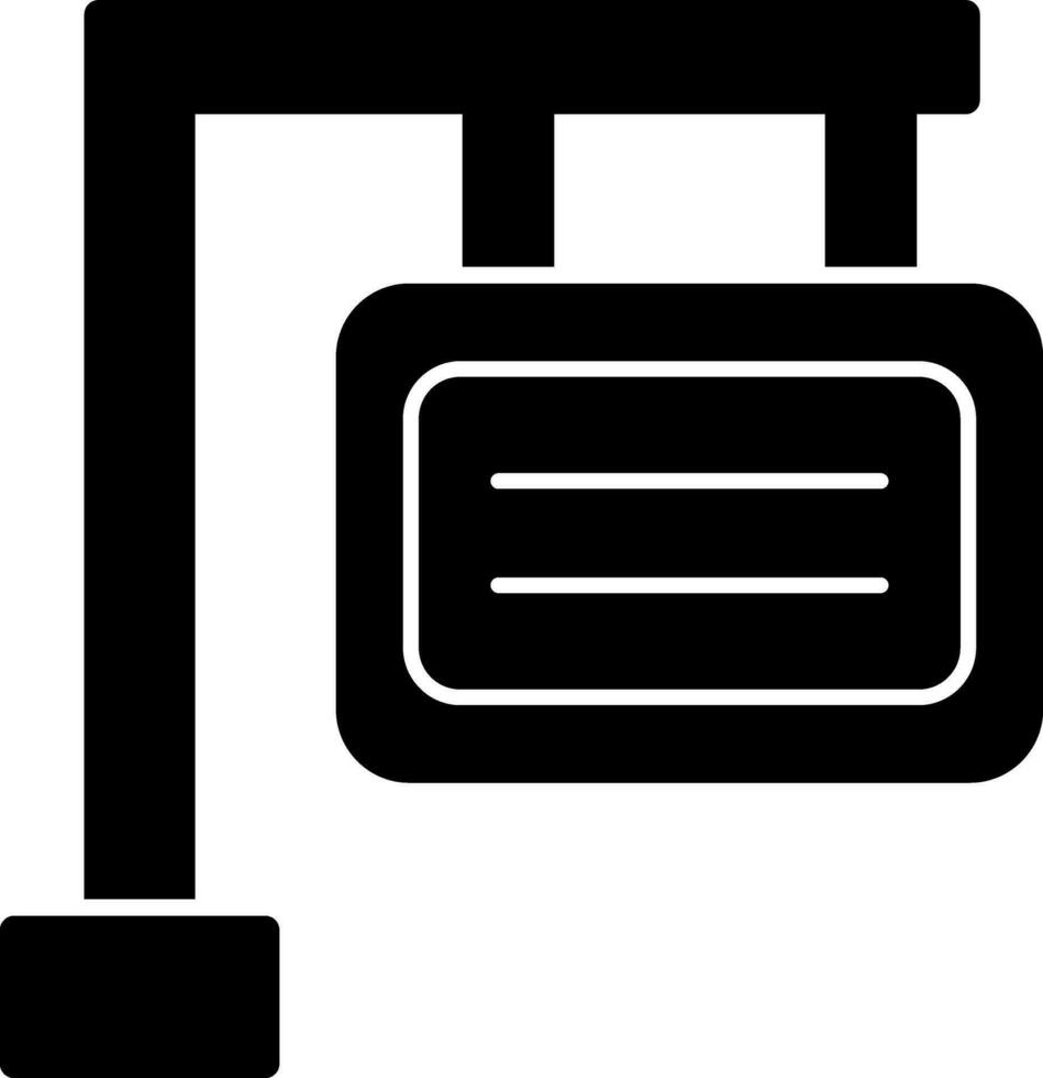 diseño de icono de vector de tablero de señal