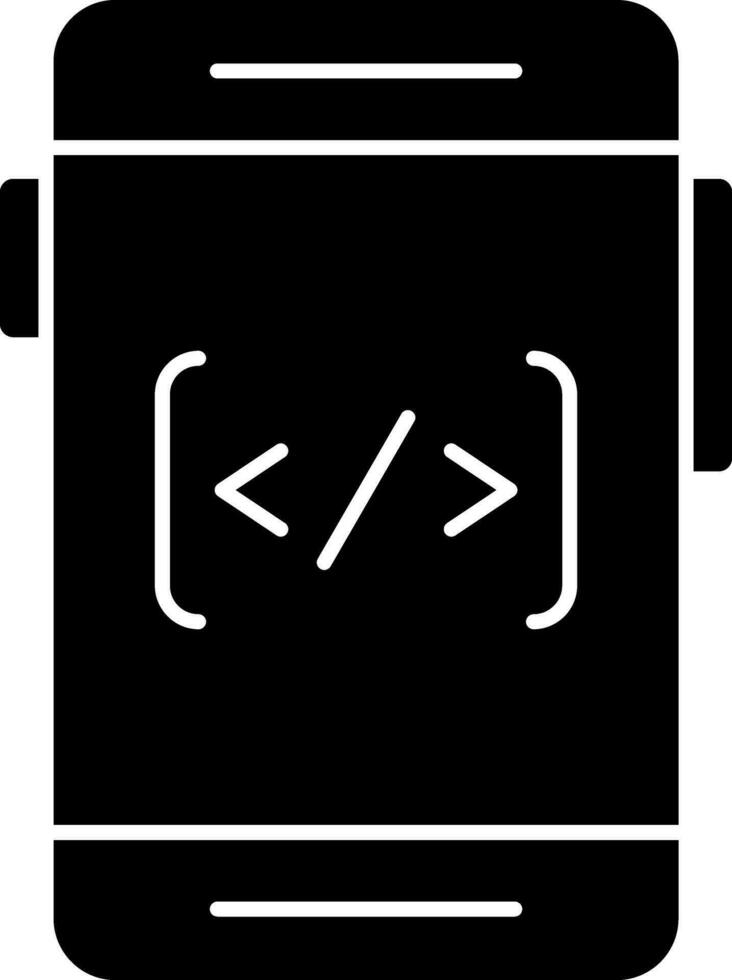 Coding Vector Icon Design