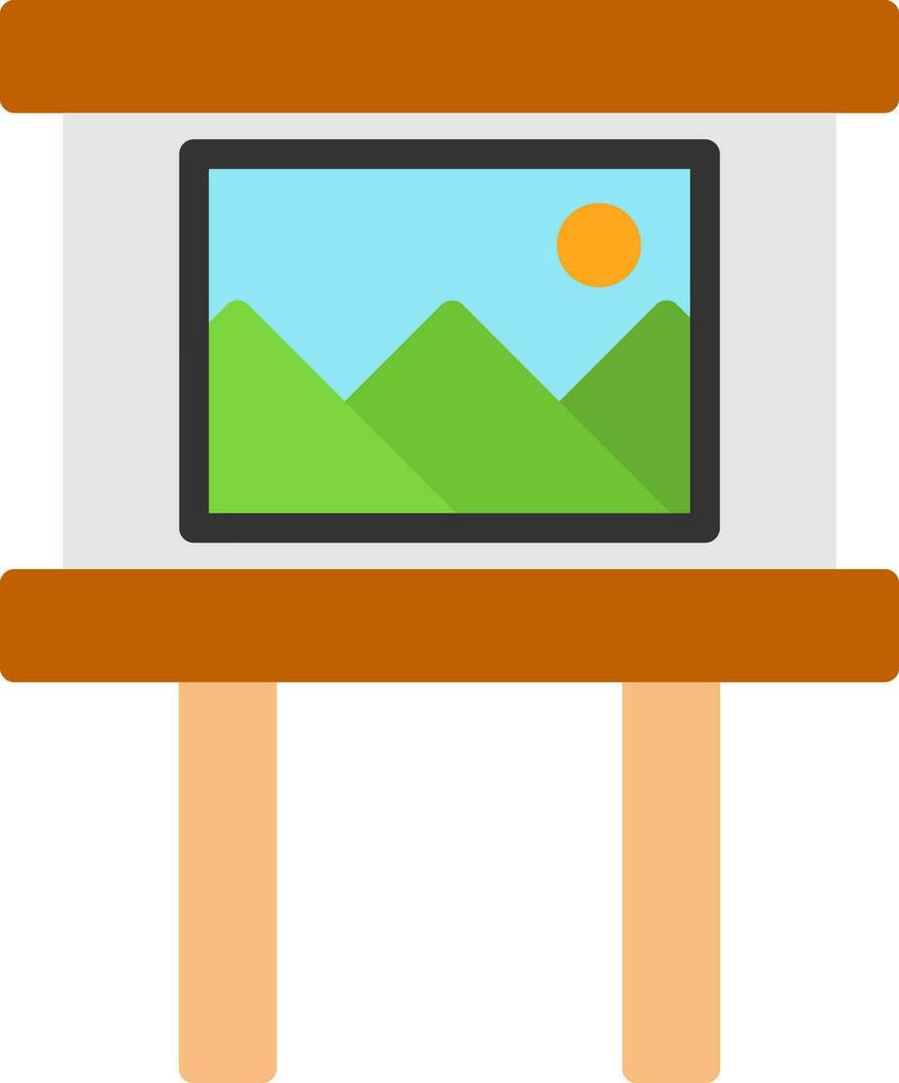 Slideshow Vector Icon Design