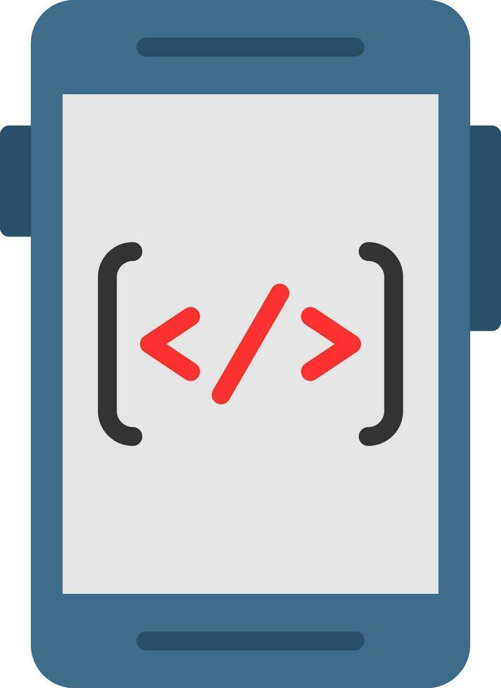 Coding Vector Icon Design