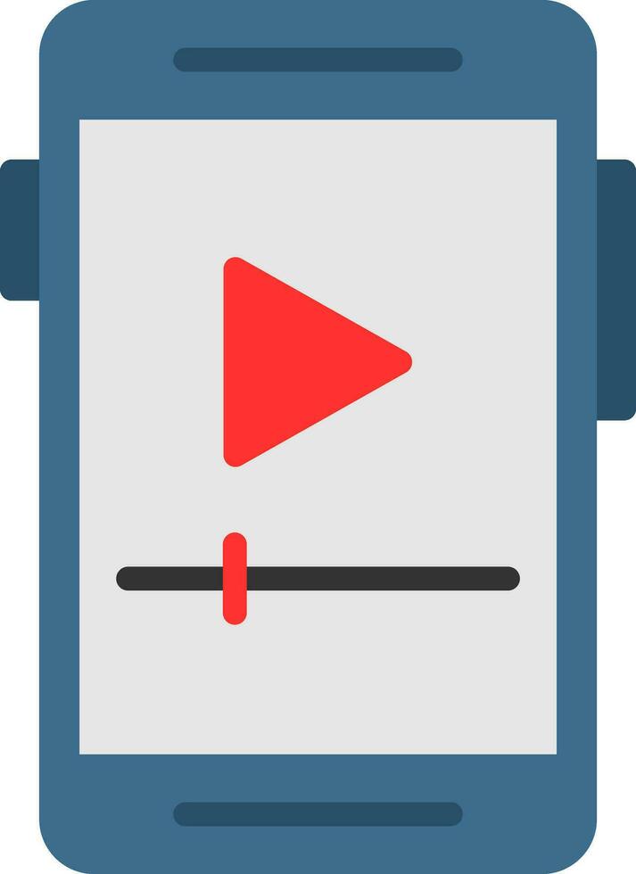 diseño de icono de vector de vídeo