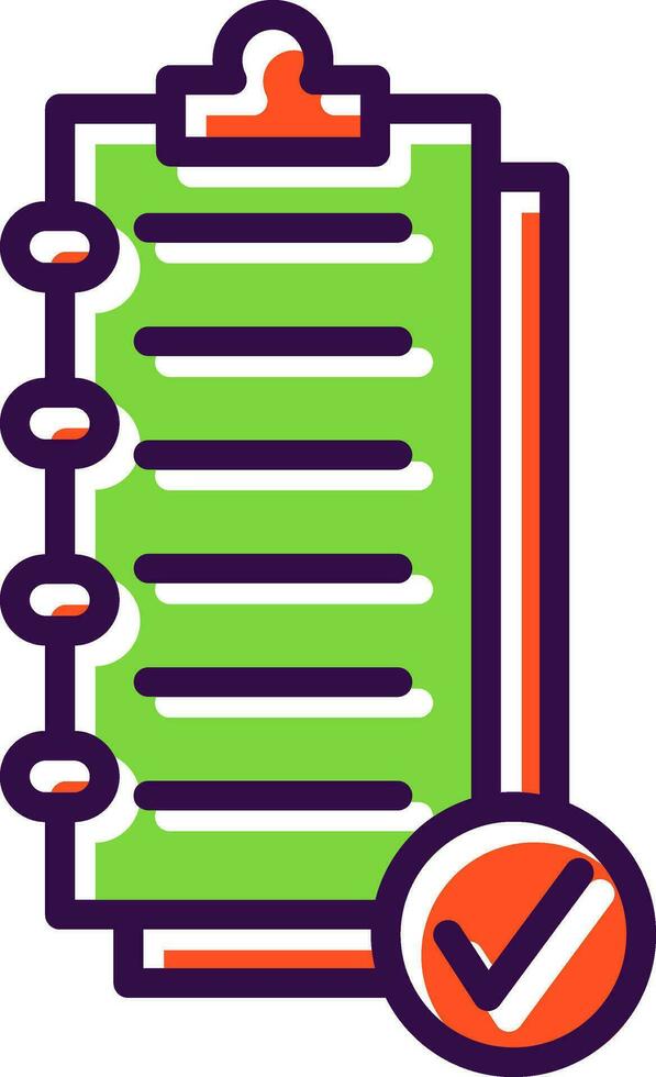 Passed Vector Icon Design