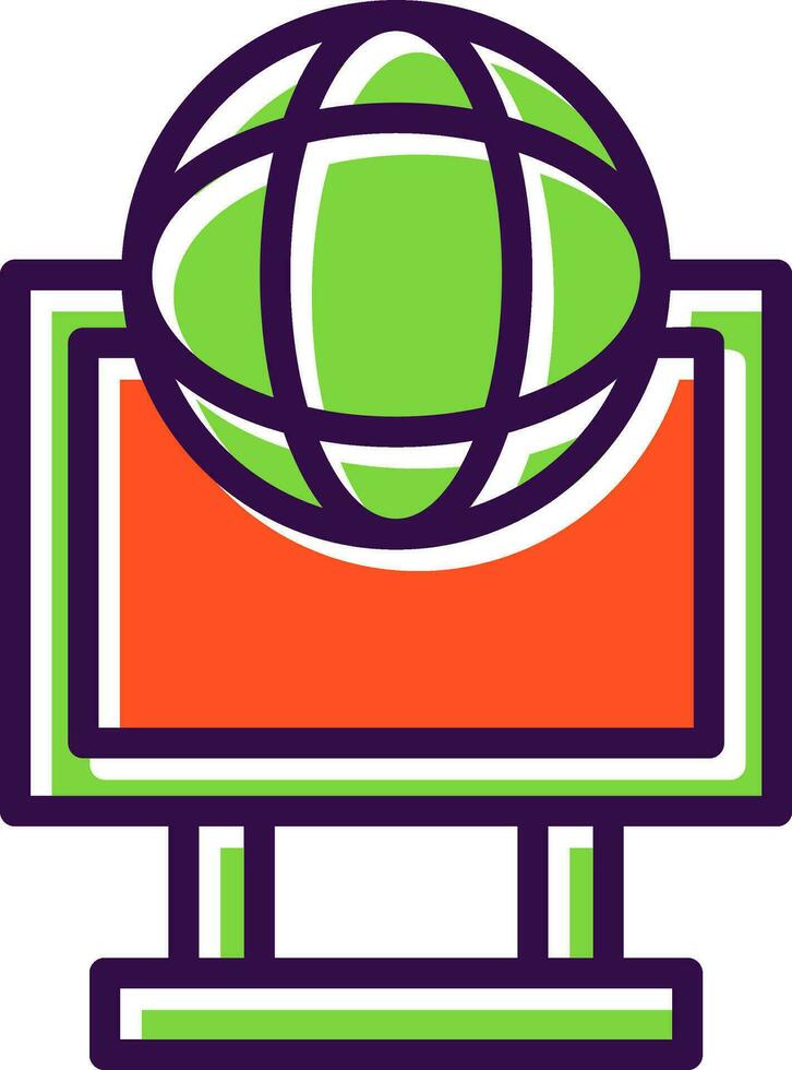 Network Configuration Vector Icon Design