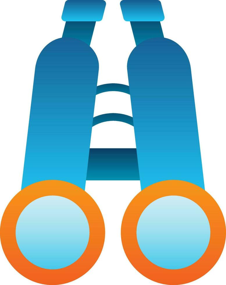 Binoculars Vector Icon Design