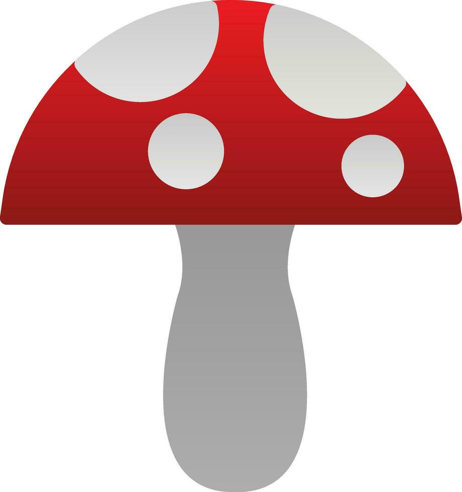 Toadstool Vector Icon Design