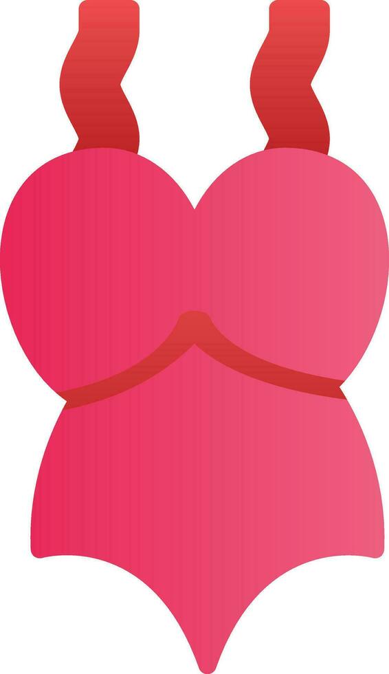 Swimsuit Vector Icon Design