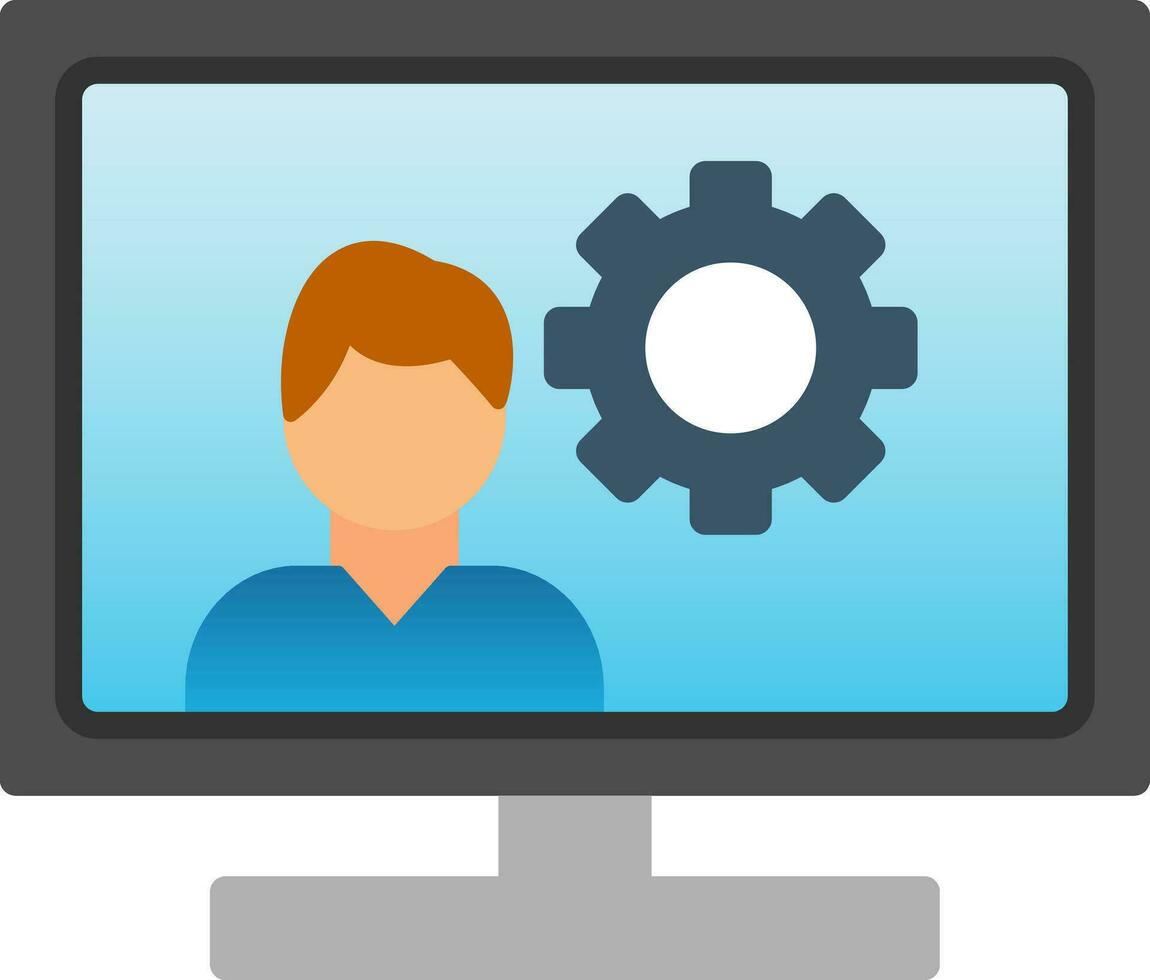 Account Setup Vector Icon Design