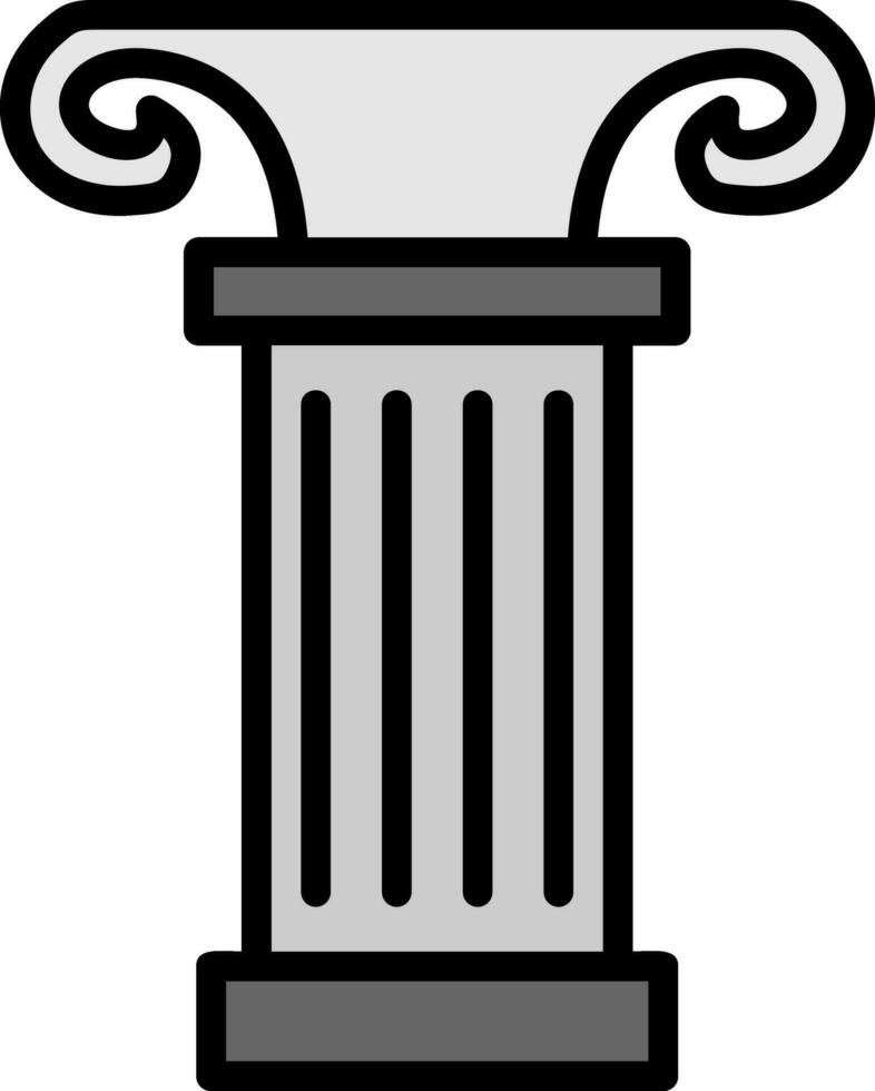 Pillar Vector Icon Design
