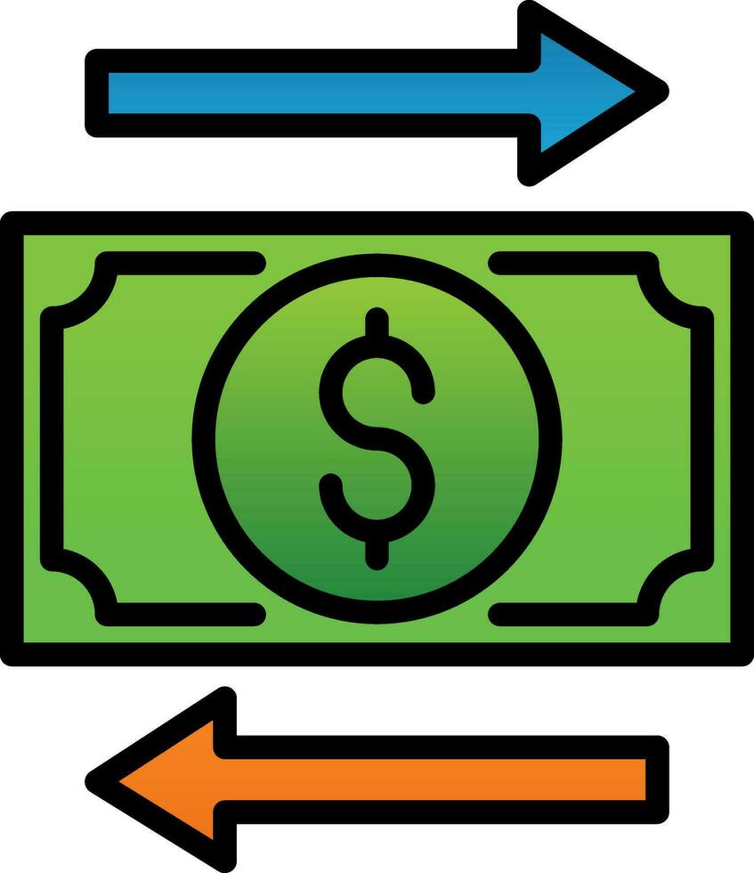 Transfer Vector Icon Design