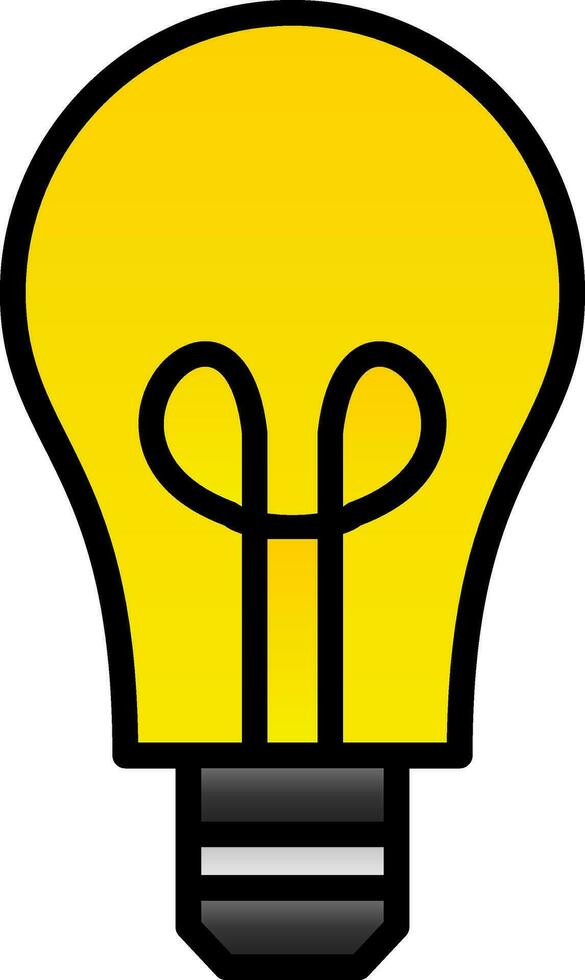 Bulb Vector Icon Design