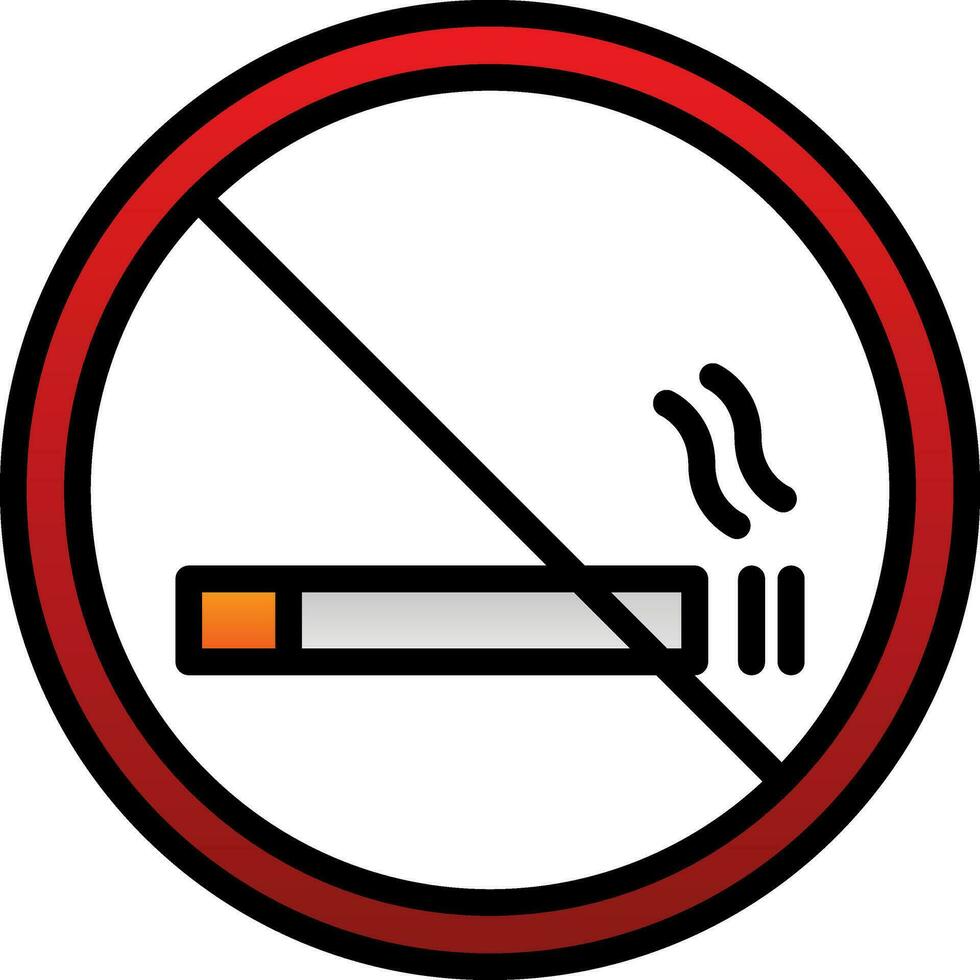 No smoking Vector Icon Design