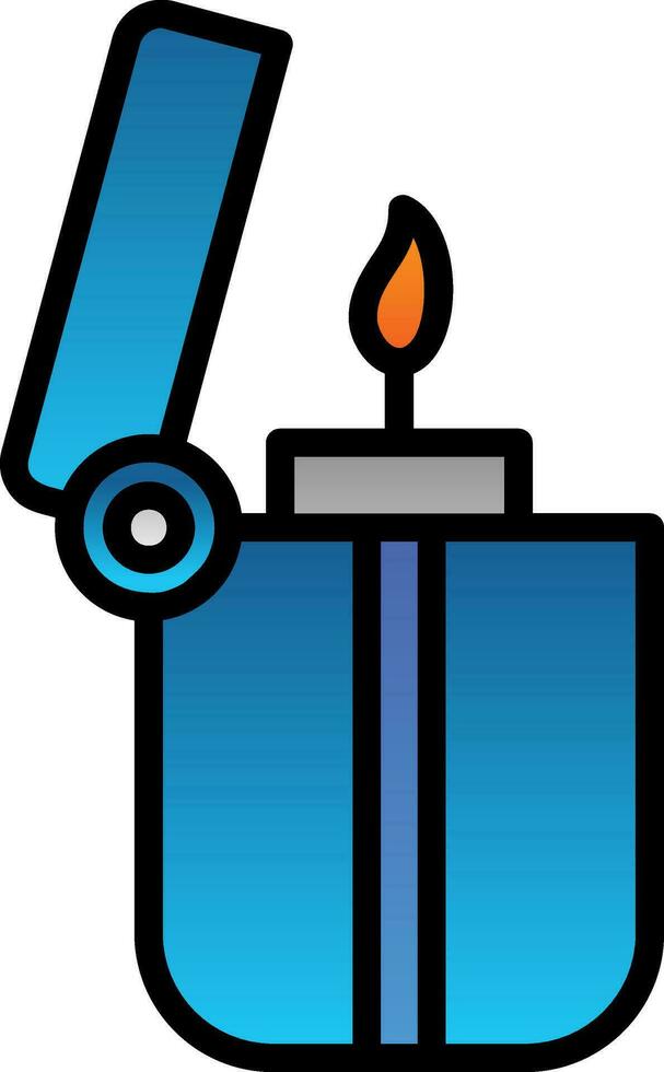 Lighter Vector Icon Design