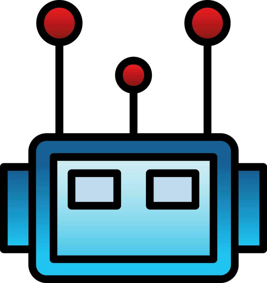 Virtual Assistance Vector Icon Design