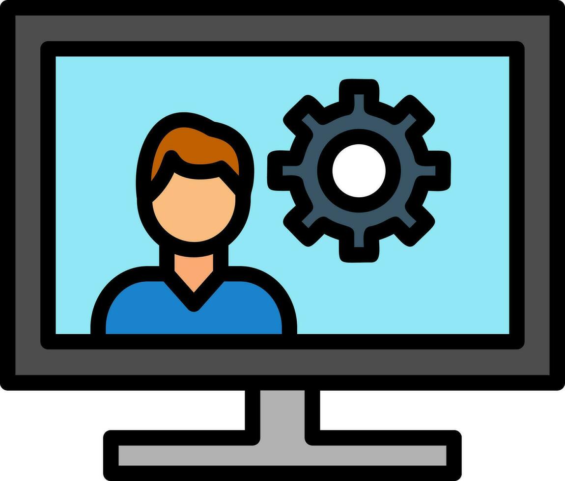 Account Setup Vector Icon Design