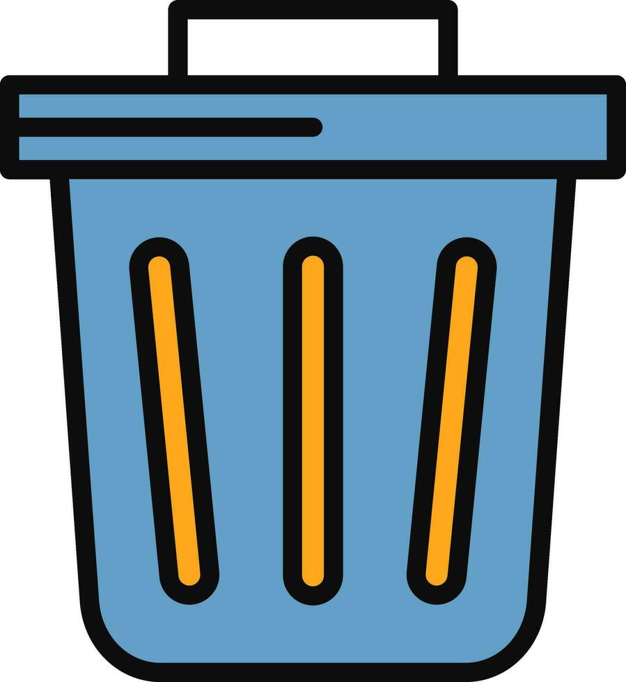 diseño de icono de vector de basura