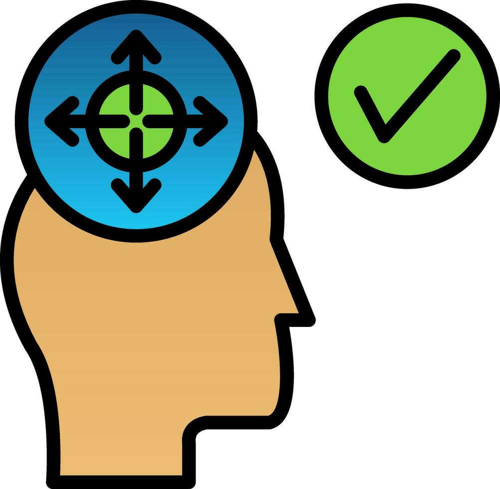 Decision making Vector Icon Design
