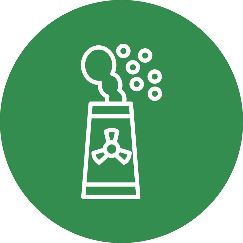 Nuclear energy Vector Icon Design
