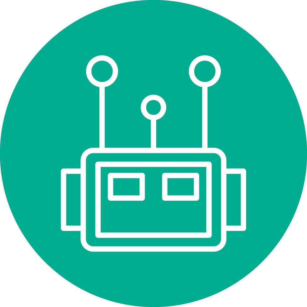Virtual Assistance Vector Icon Design