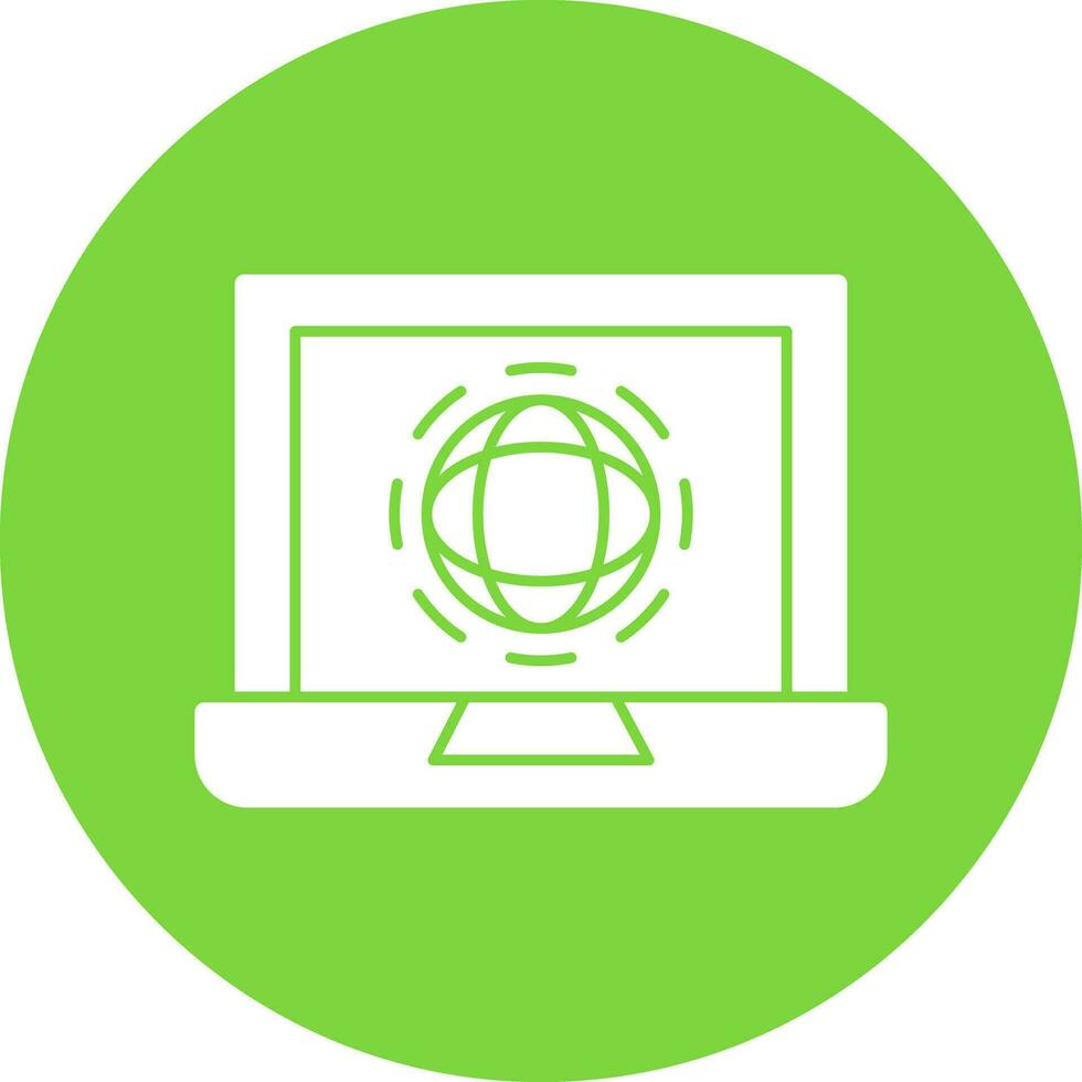 Laptop Vector Icon Design