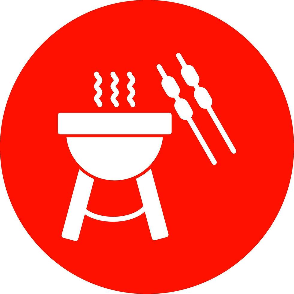 Barbecue Vector Icon Design