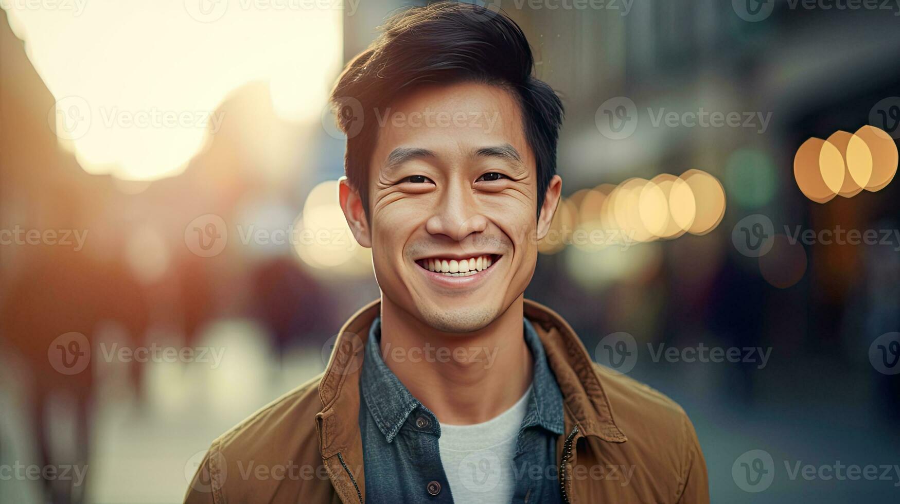 Happy smiling young handsome Asian man face on white background 11134701  Stock Photo at Vecteezy