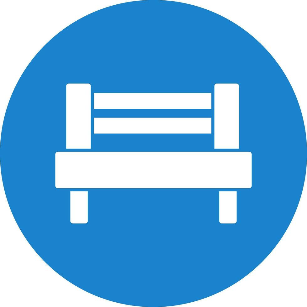 Bench Vector Icon Design