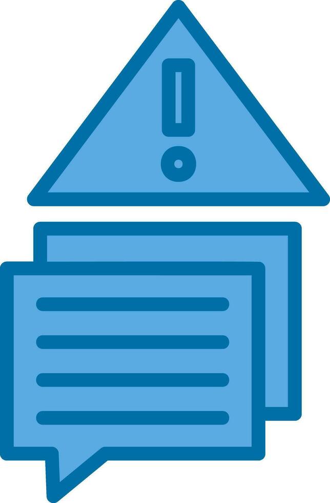 Error Message Vector Icon Design