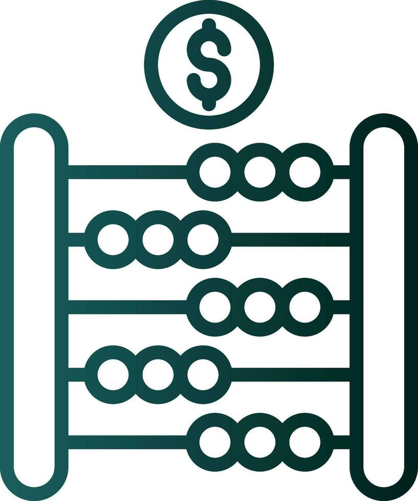 Abacus Vector Icon Design