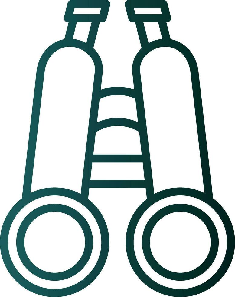 Binoculars Vector Icon Design