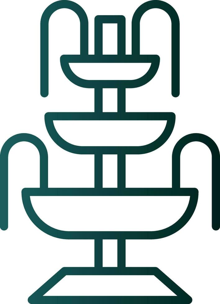 Fountain Vector Icon Design