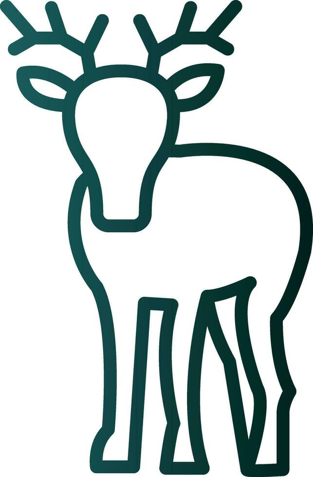 Deer Vector Icon Design