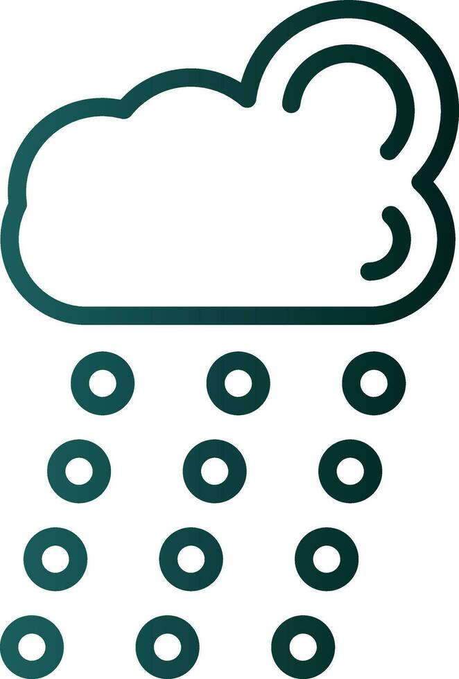 Rain Vector Icon Design