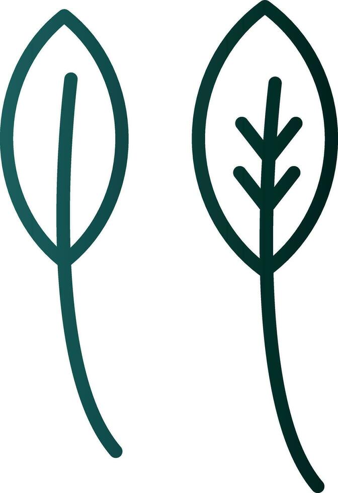 Leaf Vector Icon Design