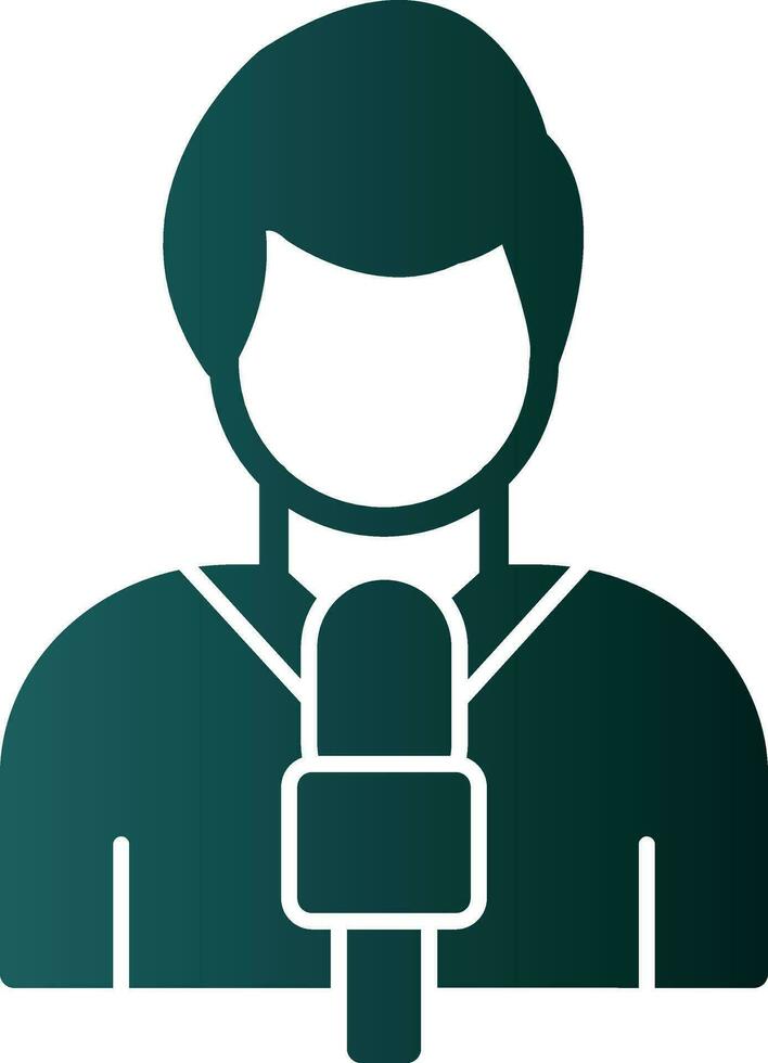 Journalism Vector Icon Design