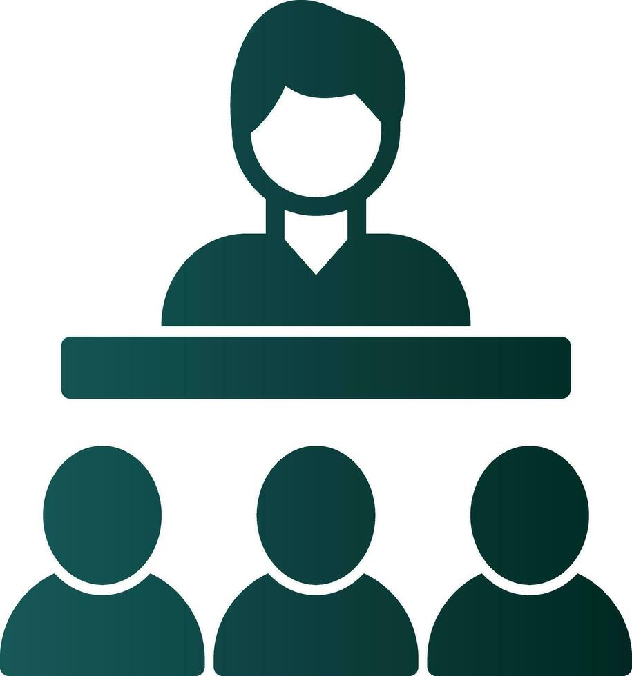 Seminar Vector Icon Design