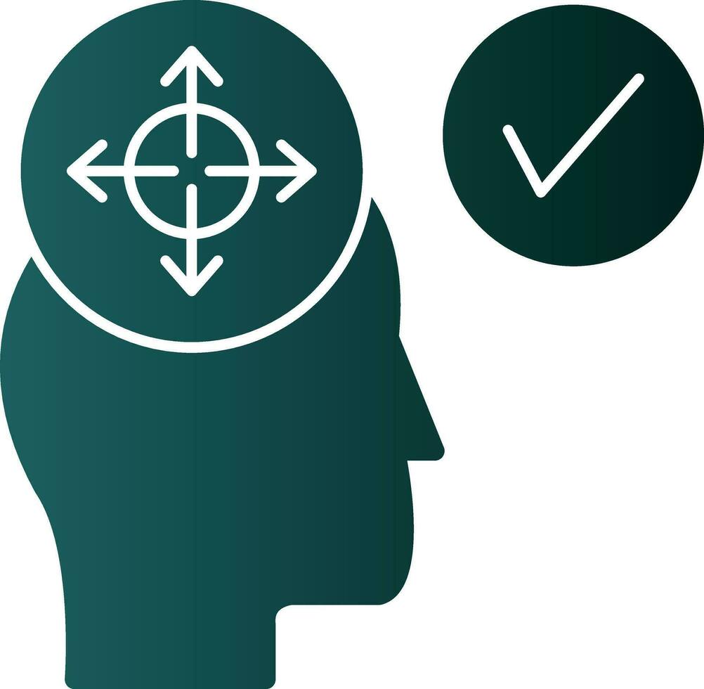 Decision making Vector Icon Design