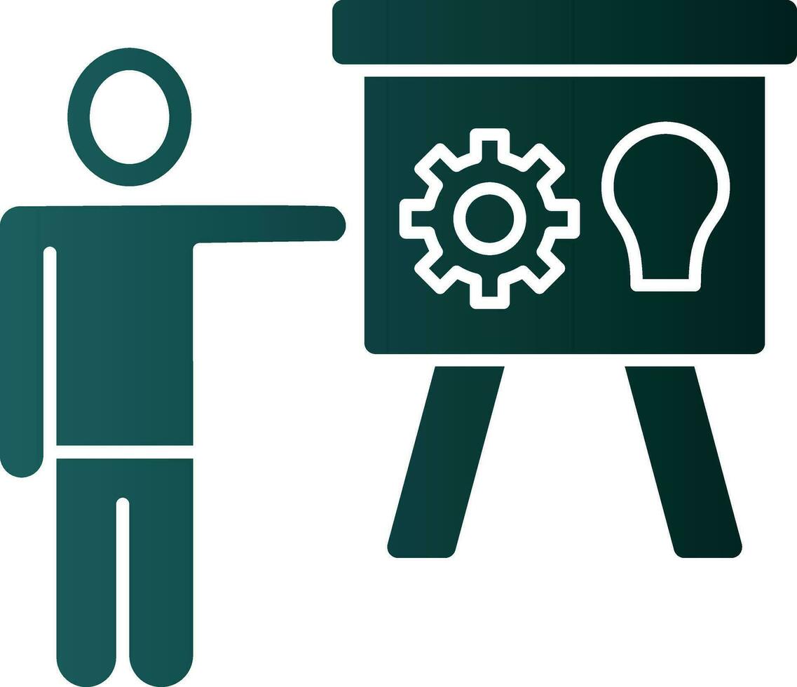 Training Vector Icon Design