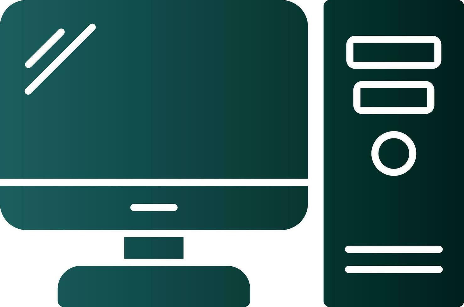 Computer Vector Icon Design