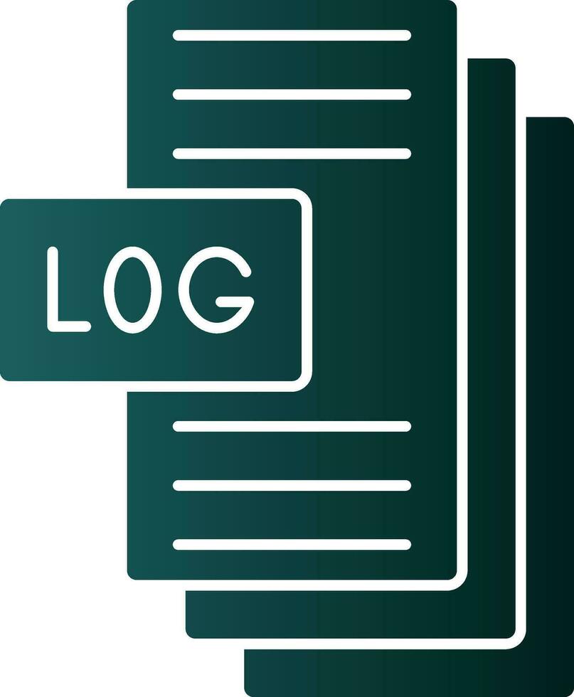 System Logs Vector Icon Design