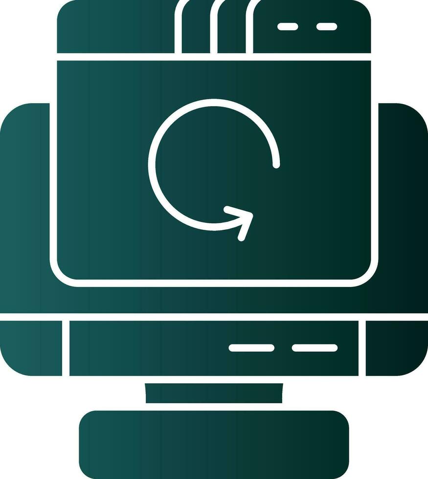 Landing Page Vector Icon Design