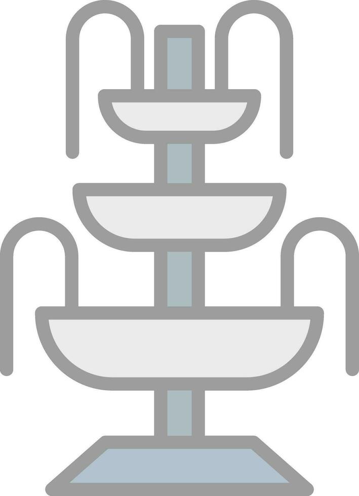 Fountain Vector Icon Design