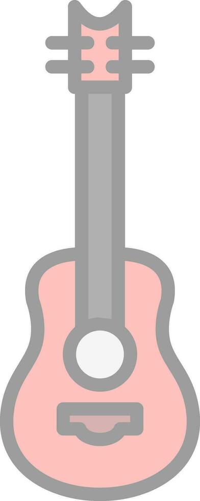 Guitar Vector Icon Design