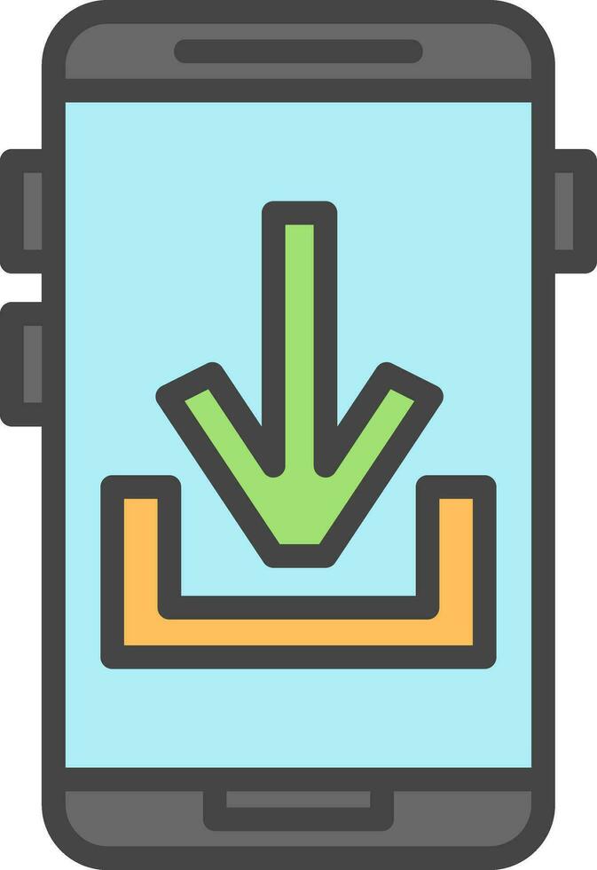 App Installation Vector Icon Design