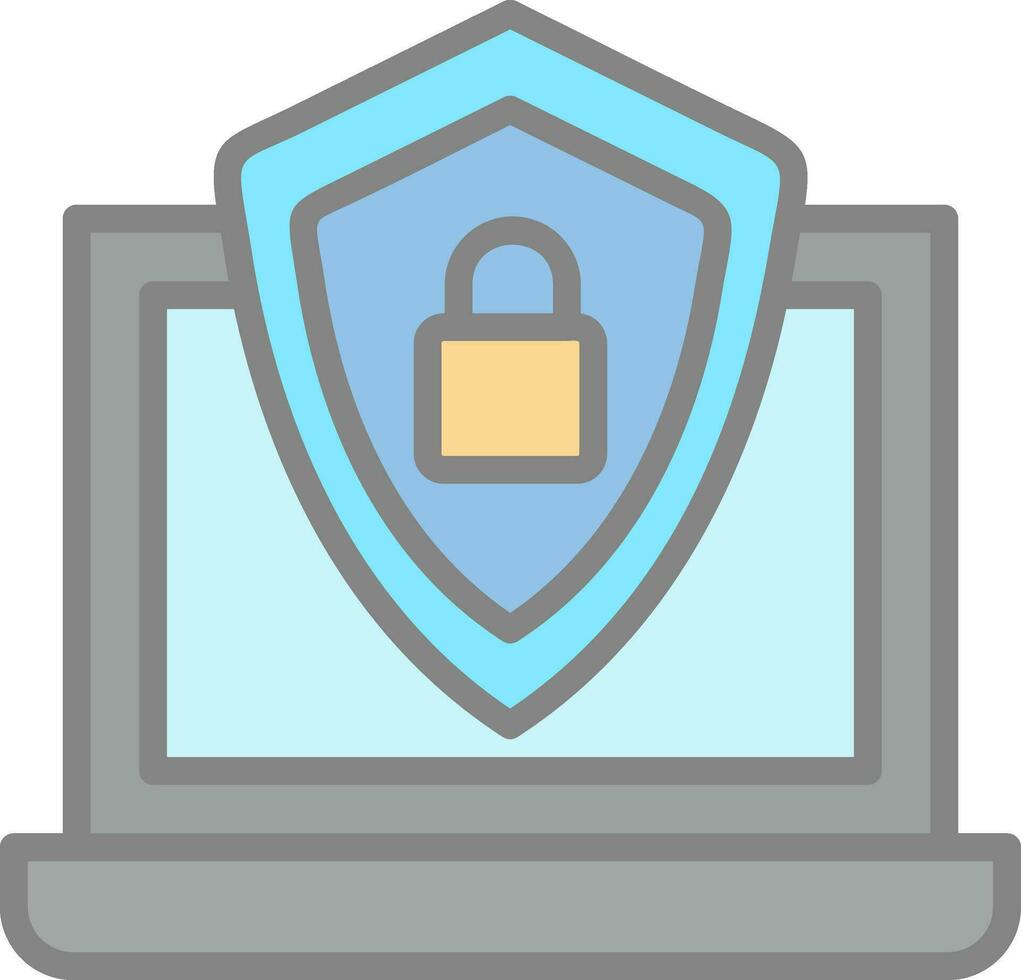 System Security Vector Icon Design