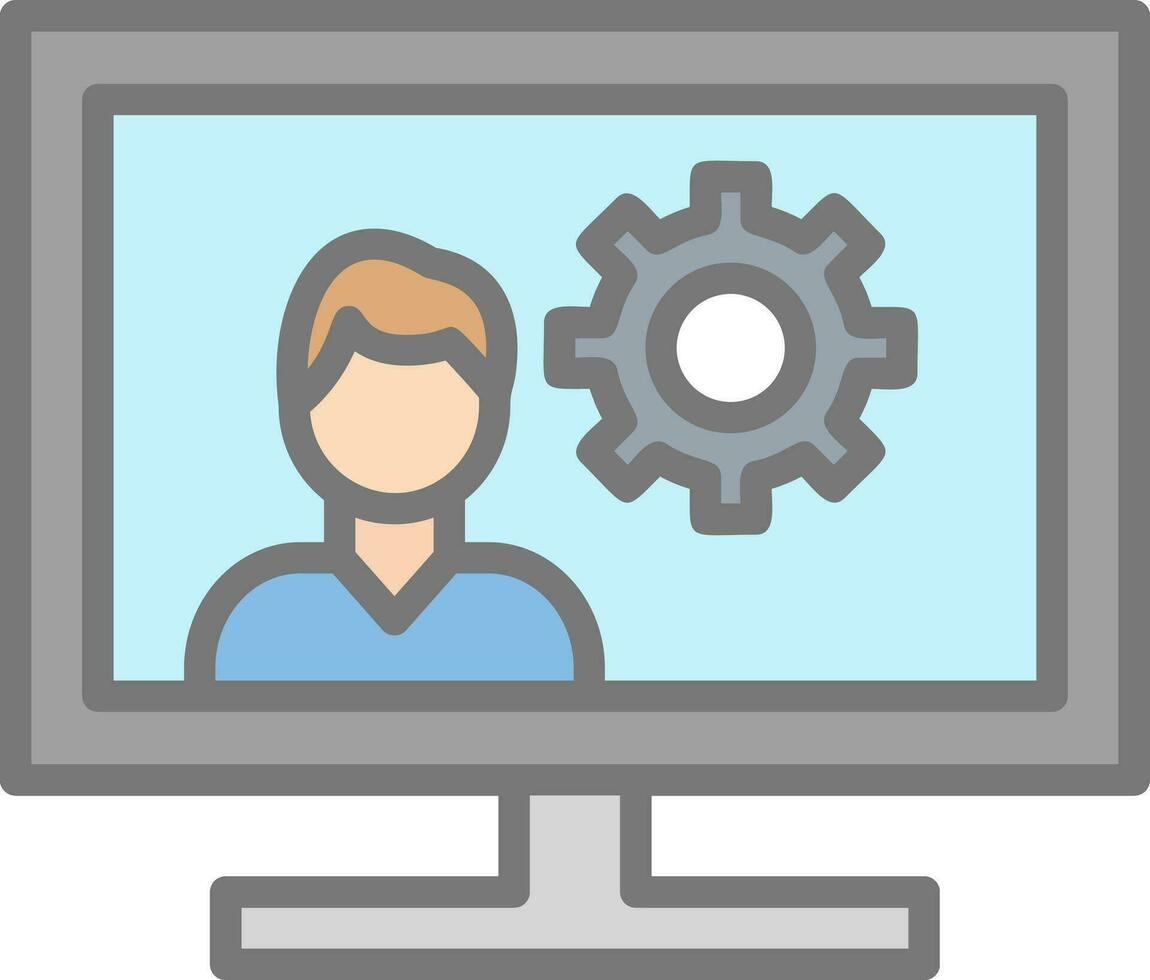 Account Setup Vector Icon Design
