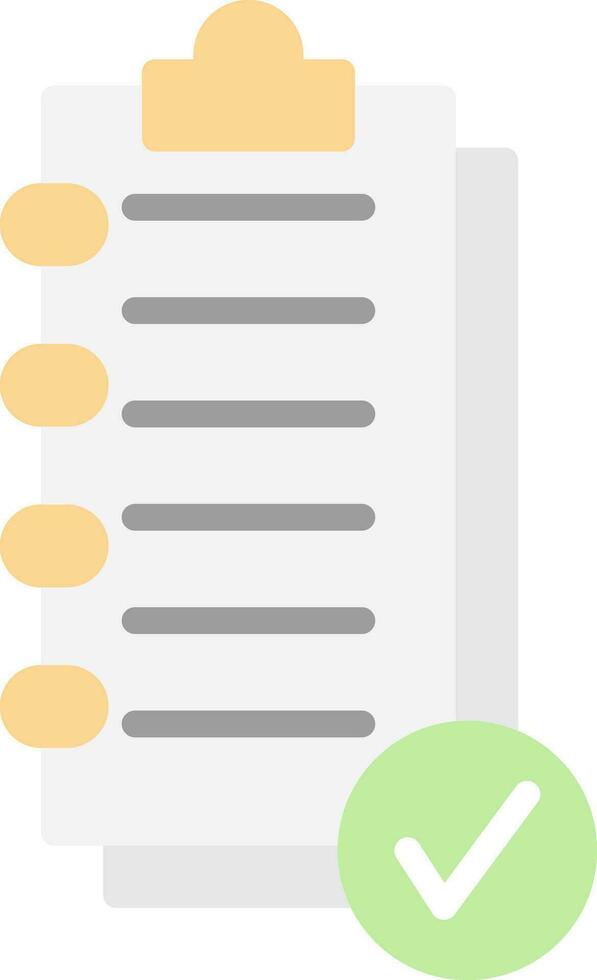Passed Vector Icon Design
