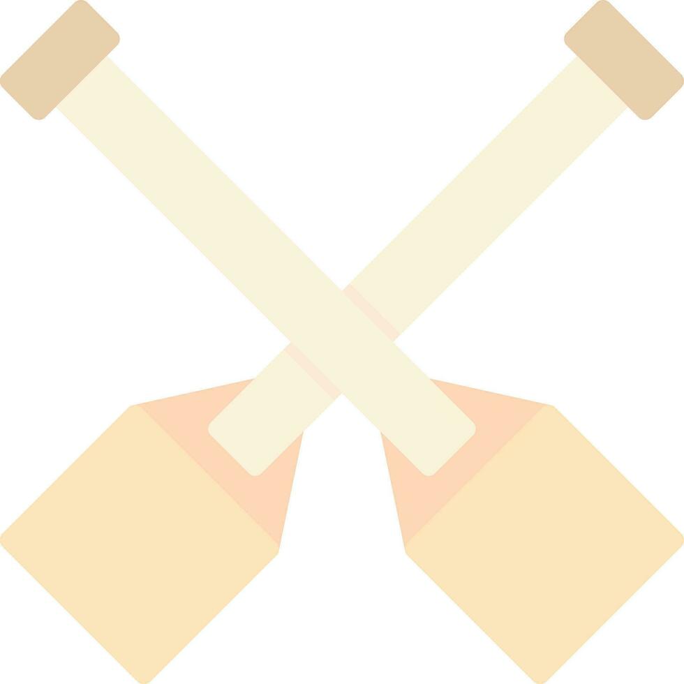 Oar Vector Icon Design