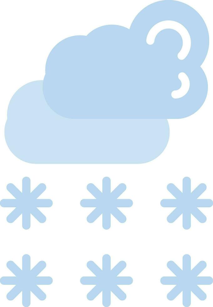 Snow Vector Icon Design